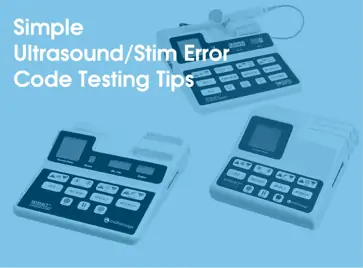 Simple Ultrasound Error Code Testing Tips