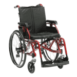 Drive Comfort Wheelchair Red